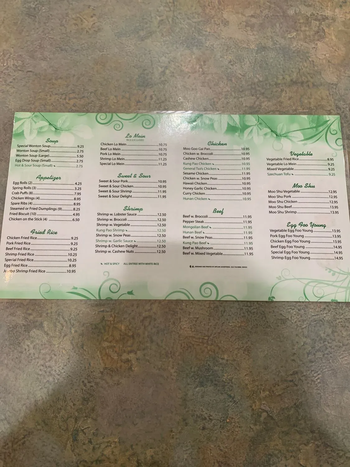 Menu 6