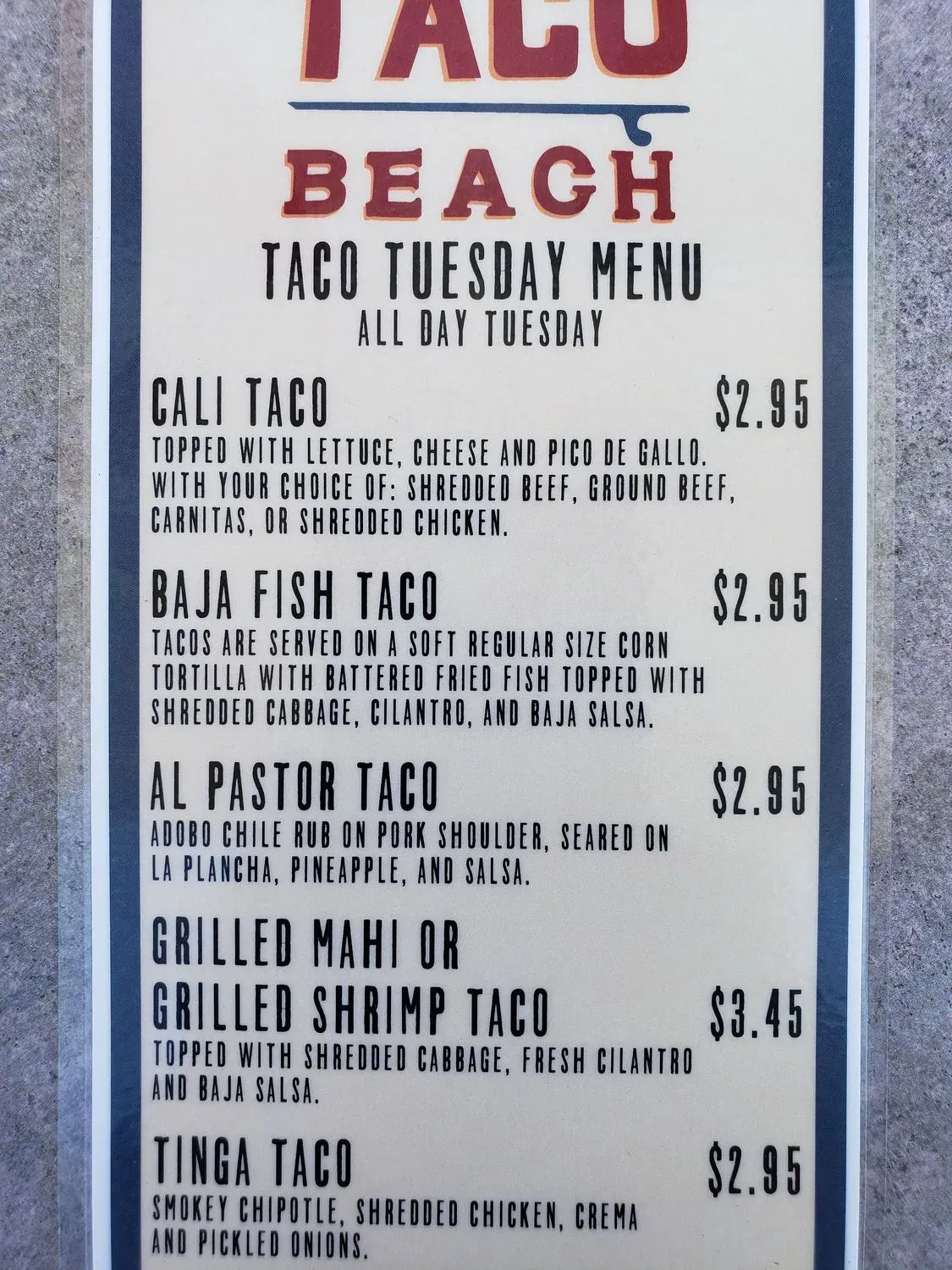 Menu 3