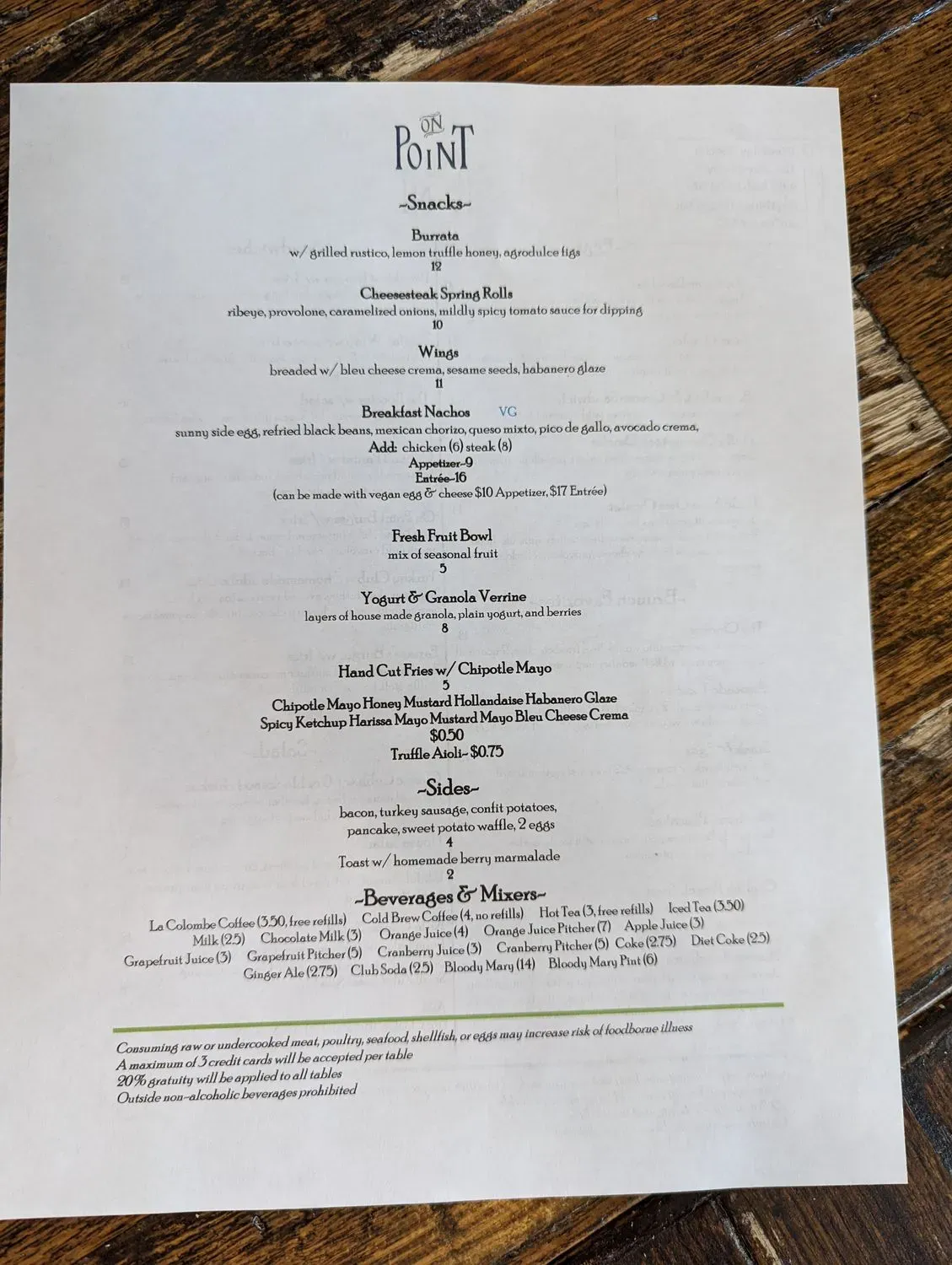 Menu 3