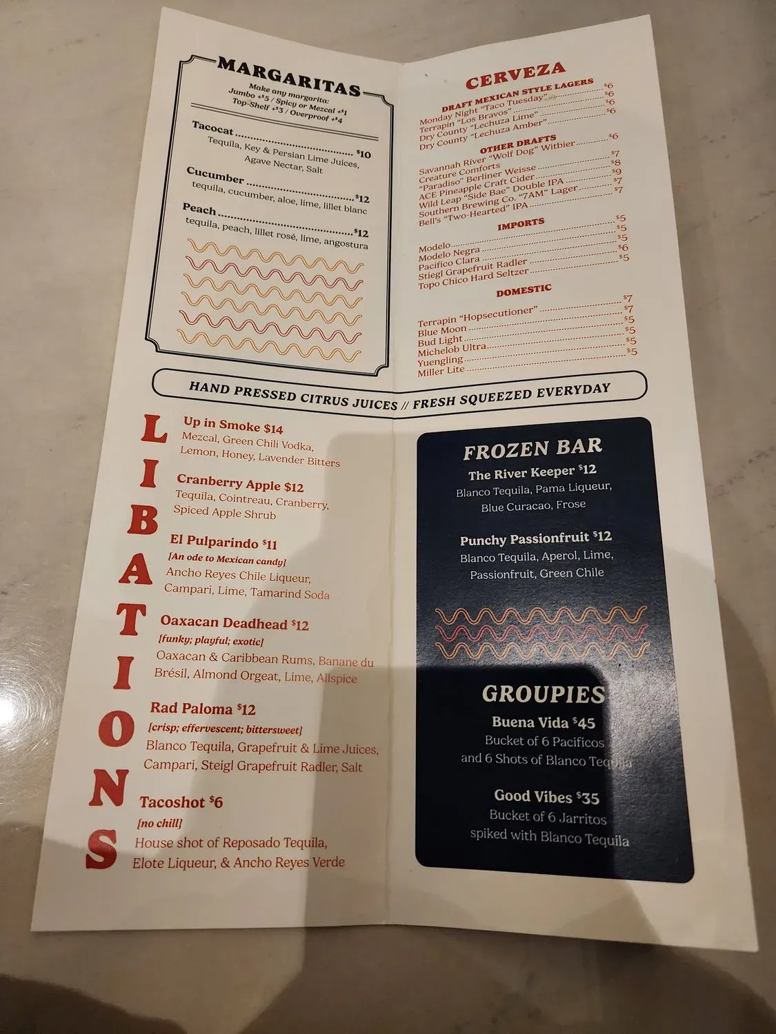 Menu 4