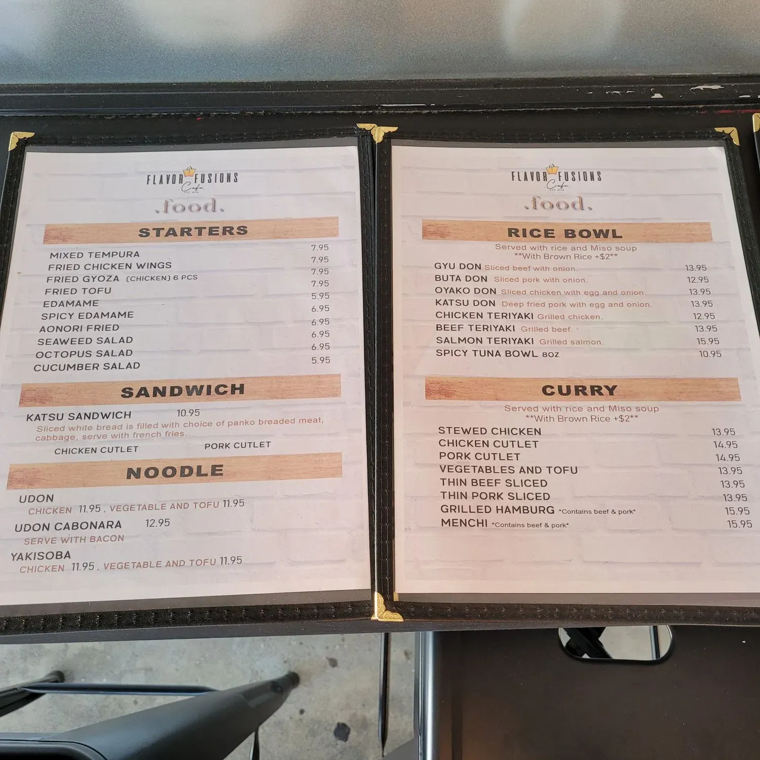 Menu 4