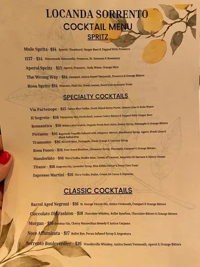 Menu 4