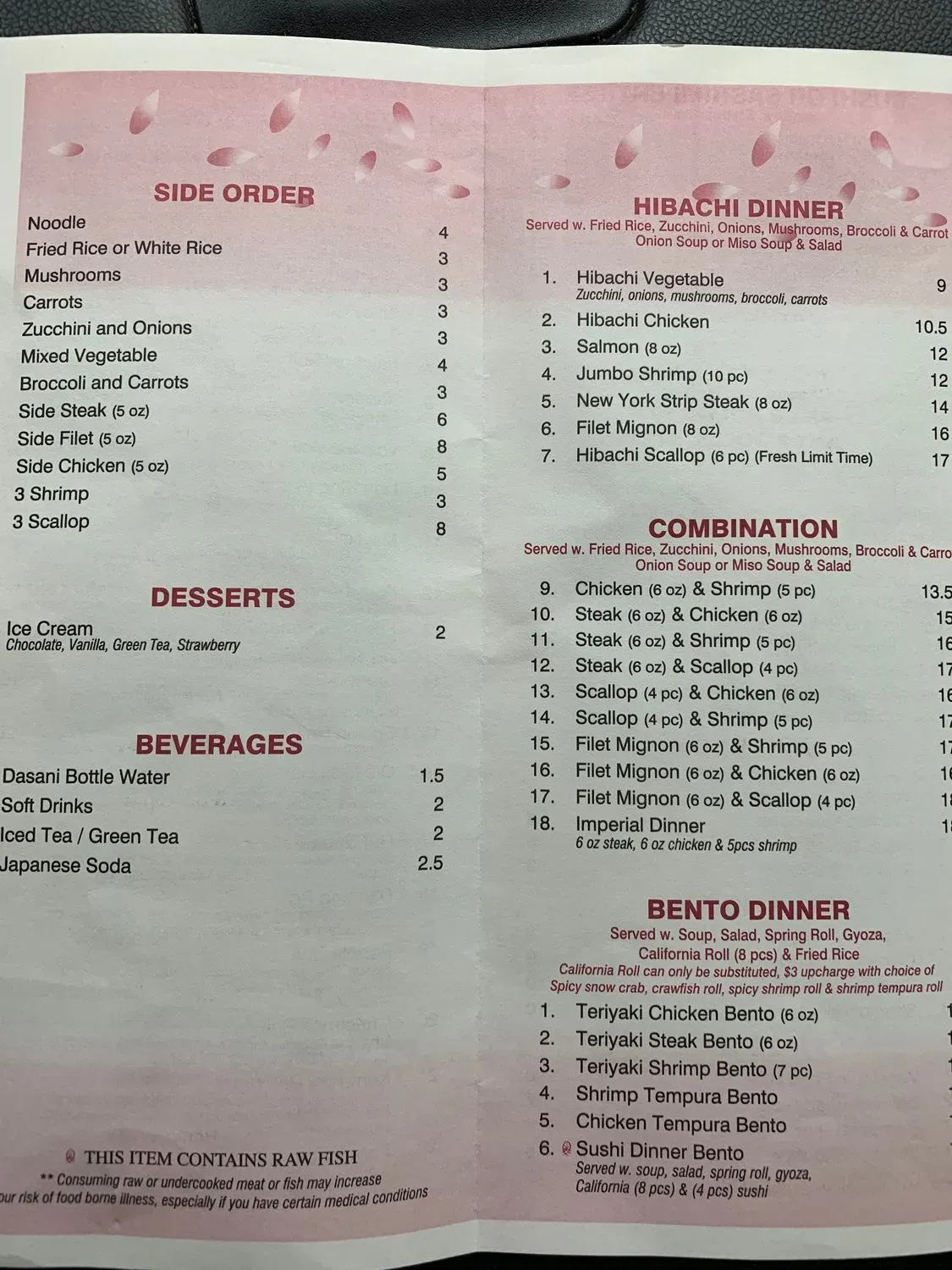 Menu 4