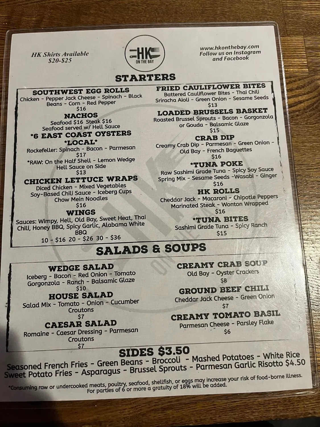 Menu 4