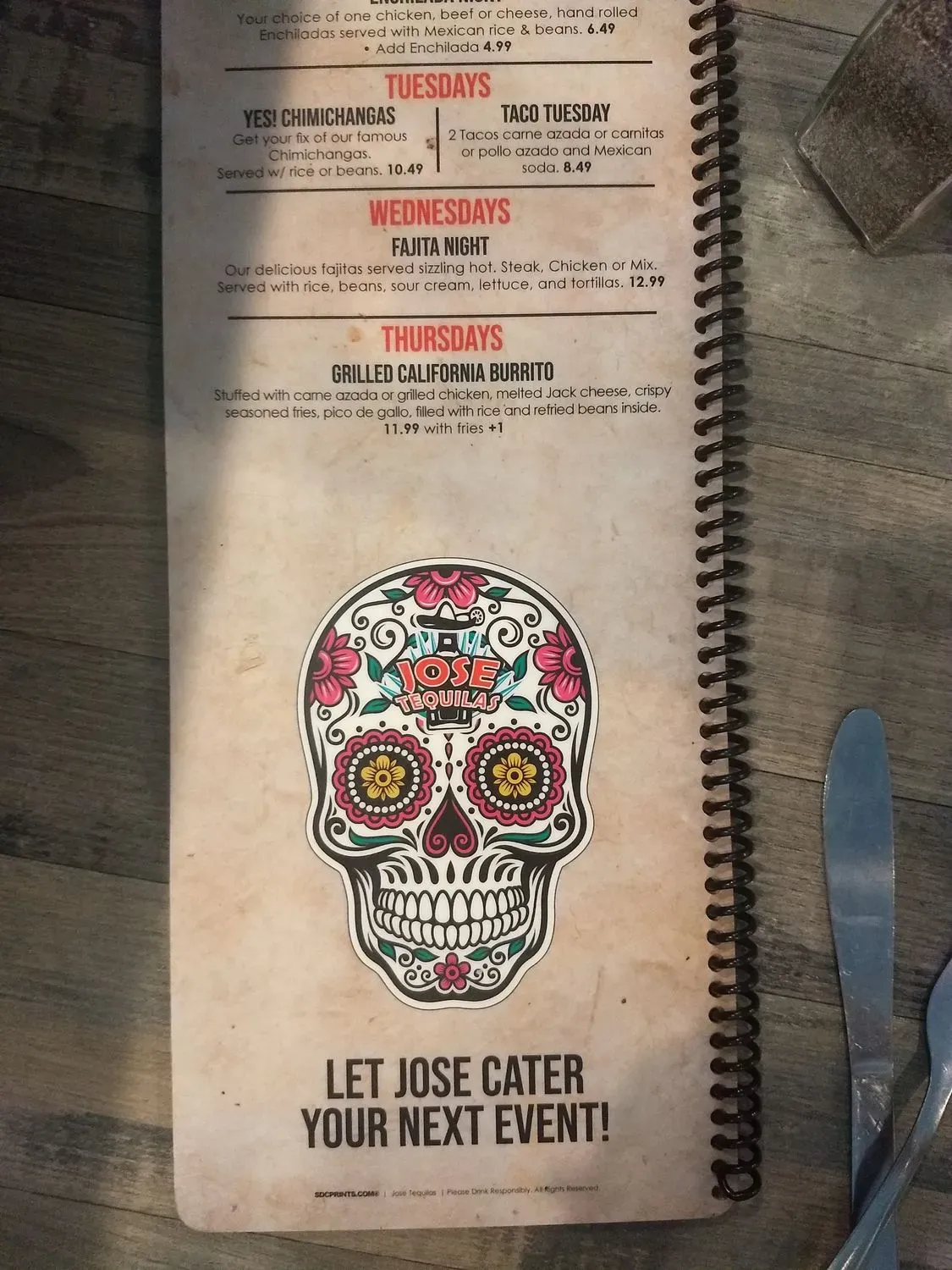 Menu 4