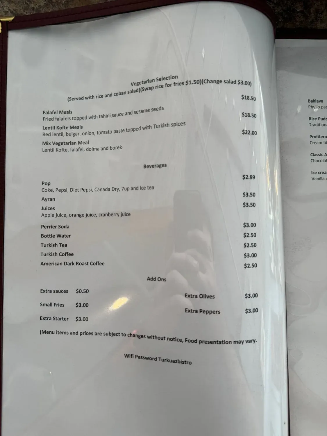 Menu 3