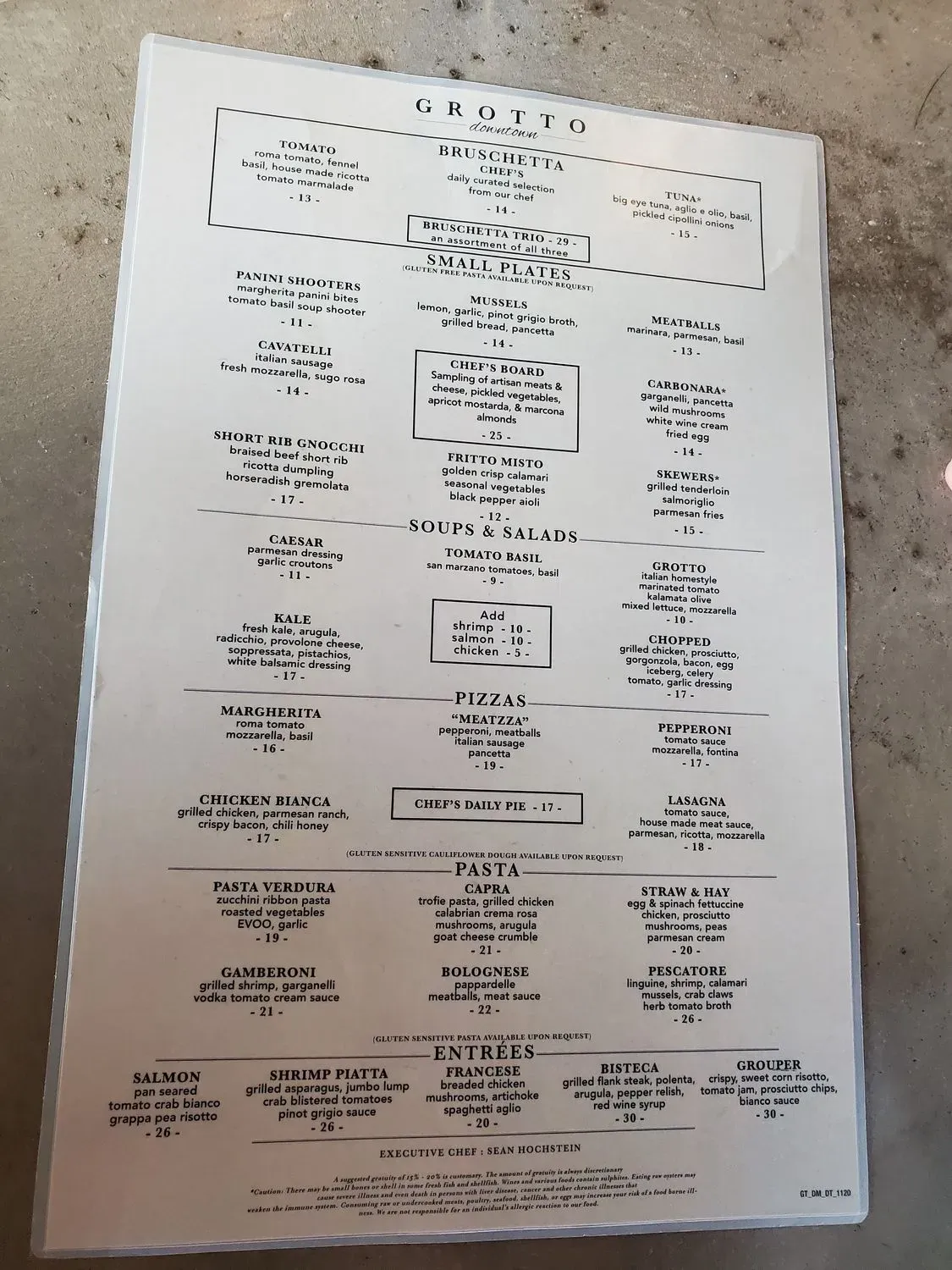 Menu 6