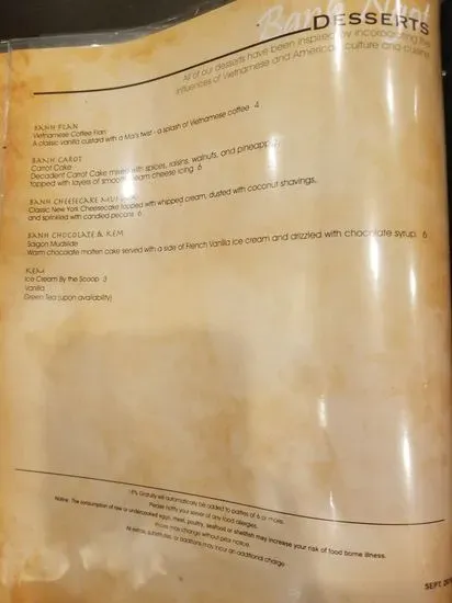 Menu 6