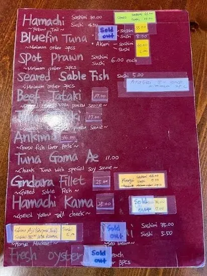 Menu 4