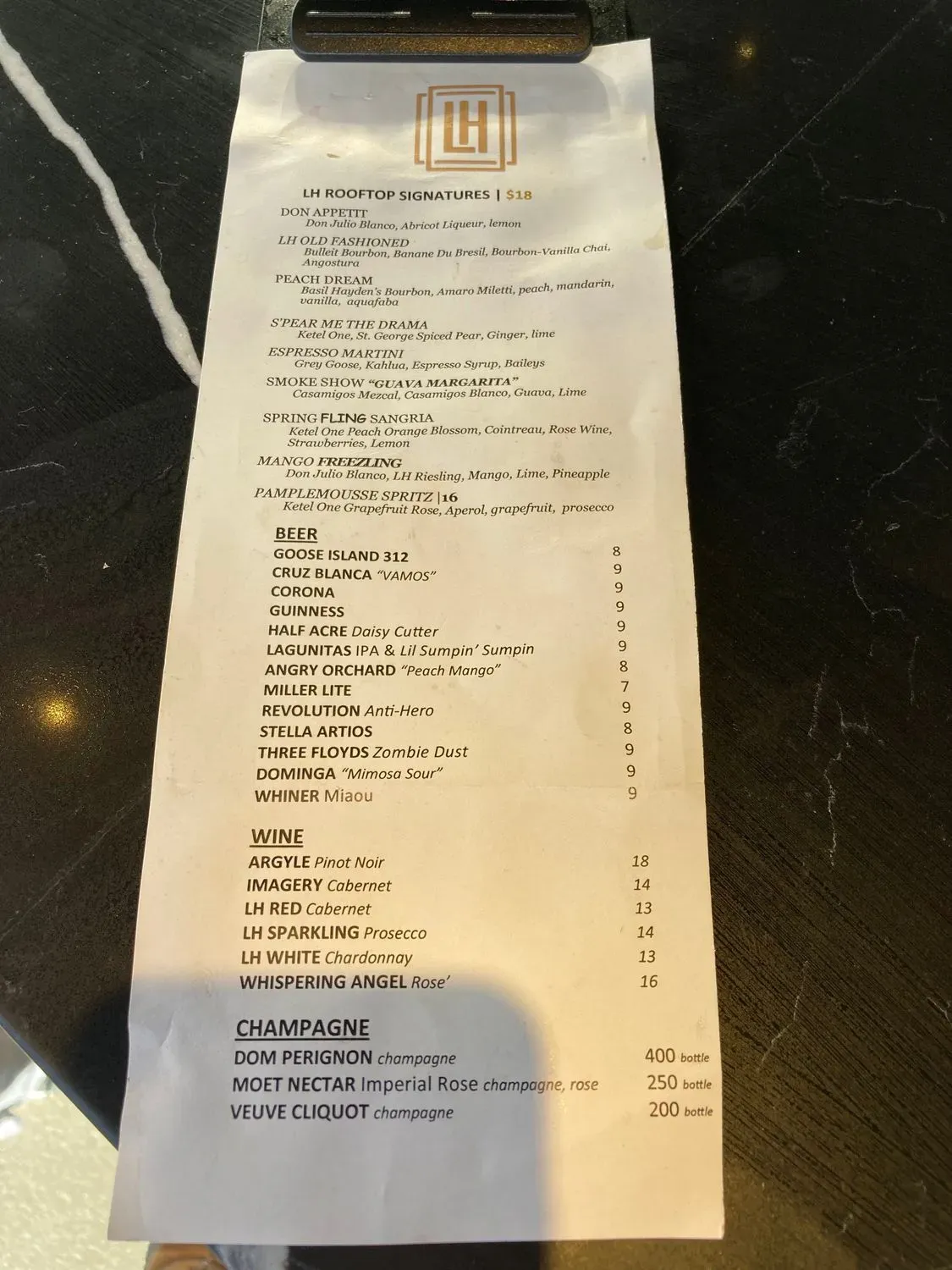 Menu 4