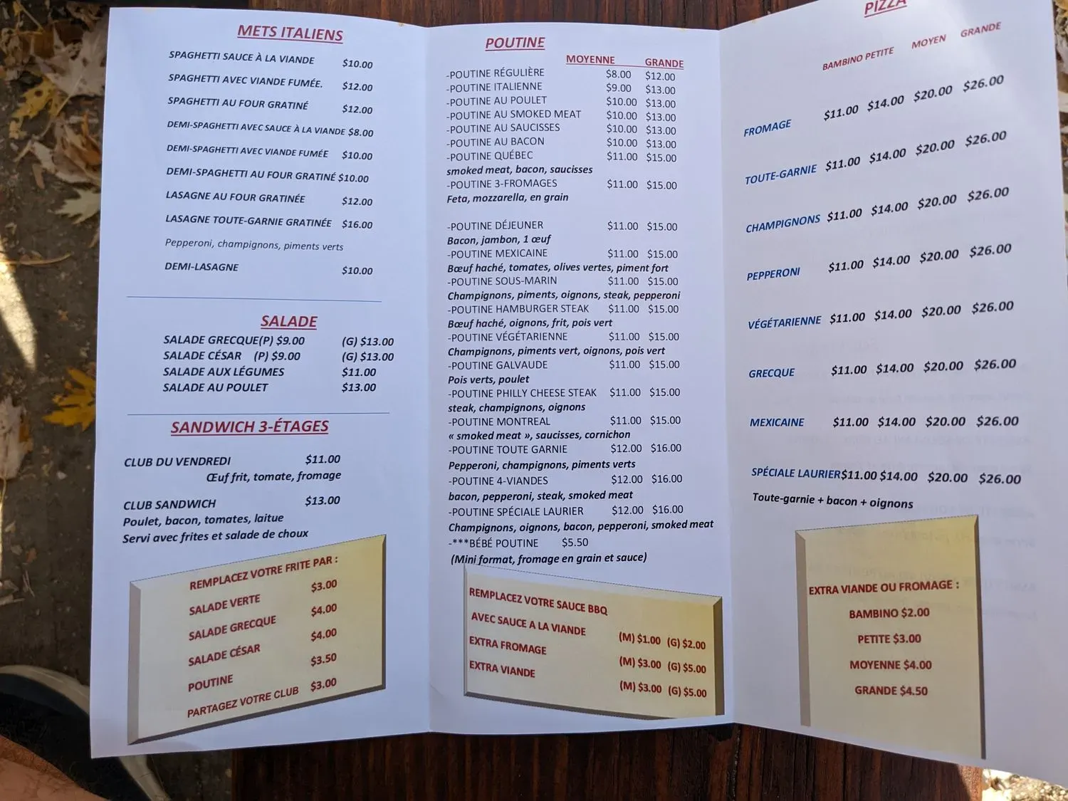 Menu 3