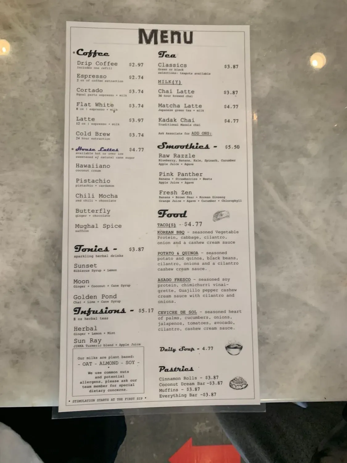 Menu 6