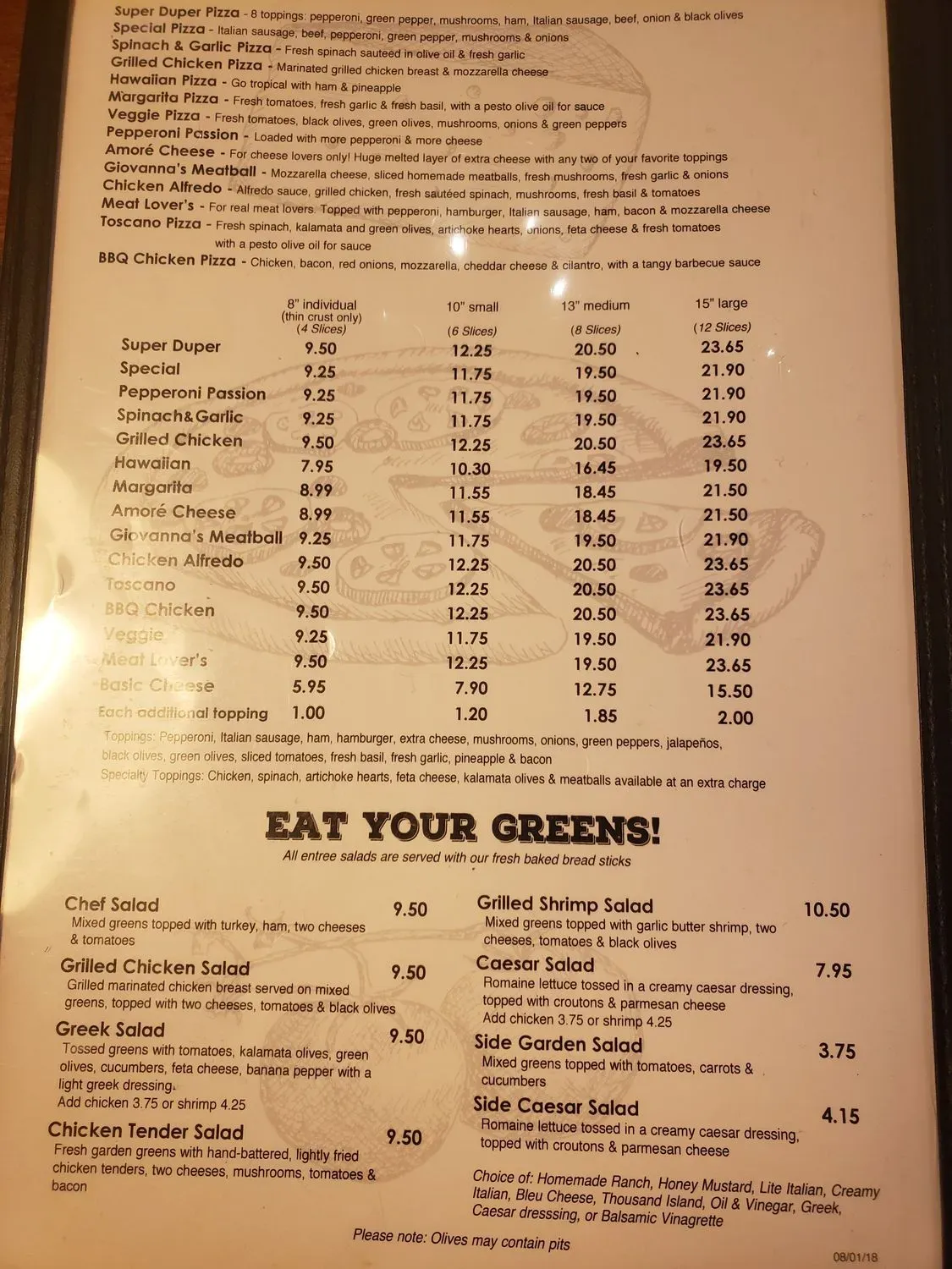 Menu 4