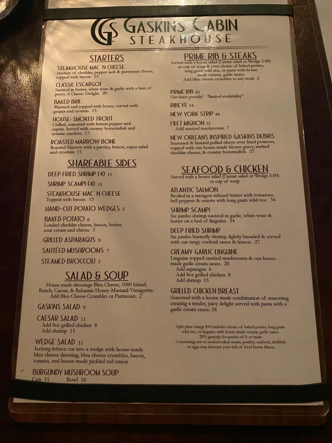 Menu 6