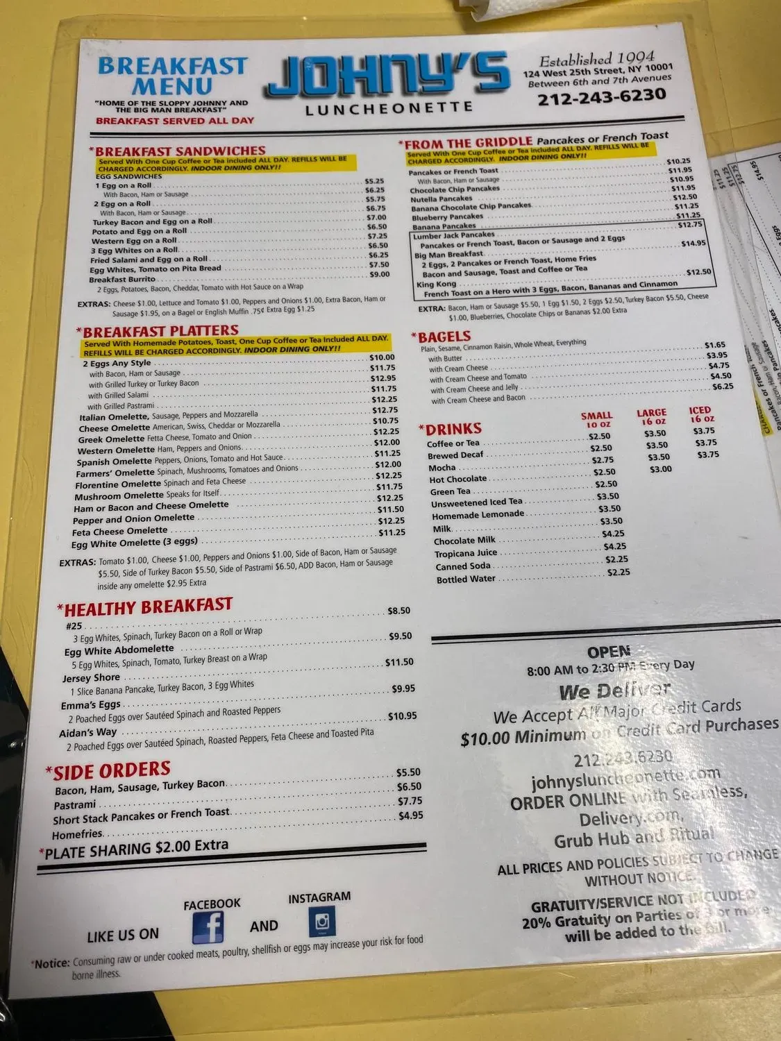 Menu 3