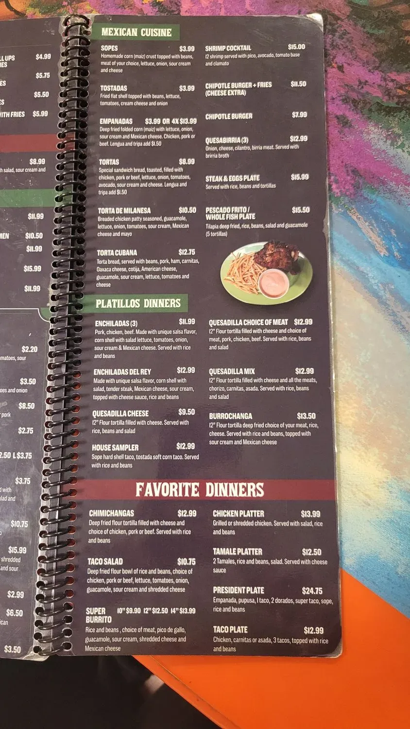 Menu 3