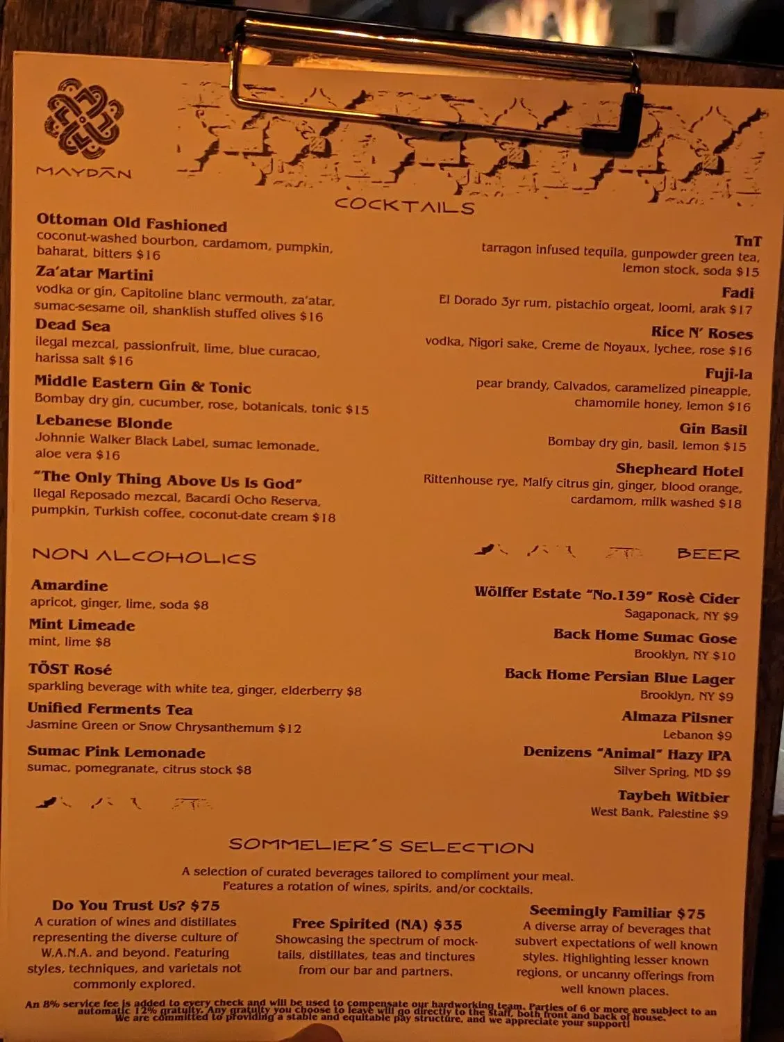 Menu 6