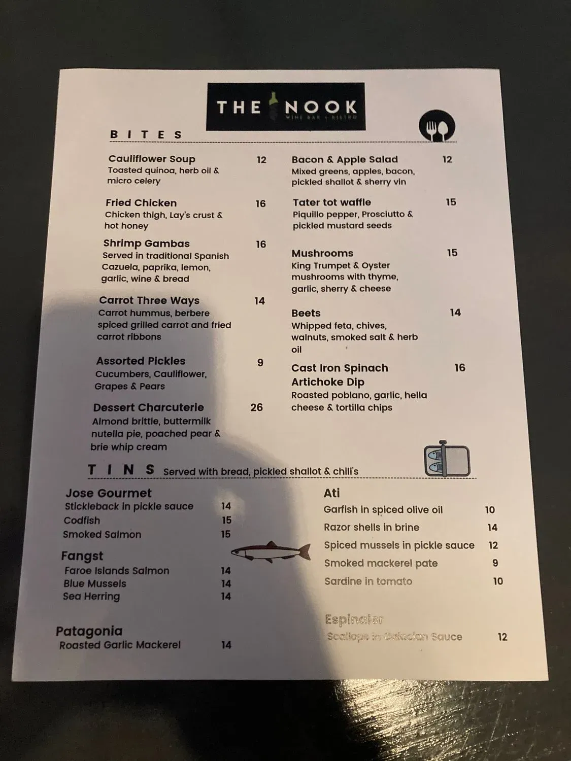 Menu 6