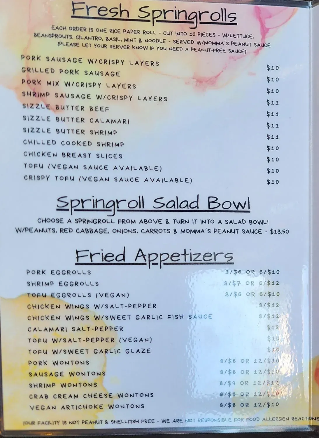 Menu 4