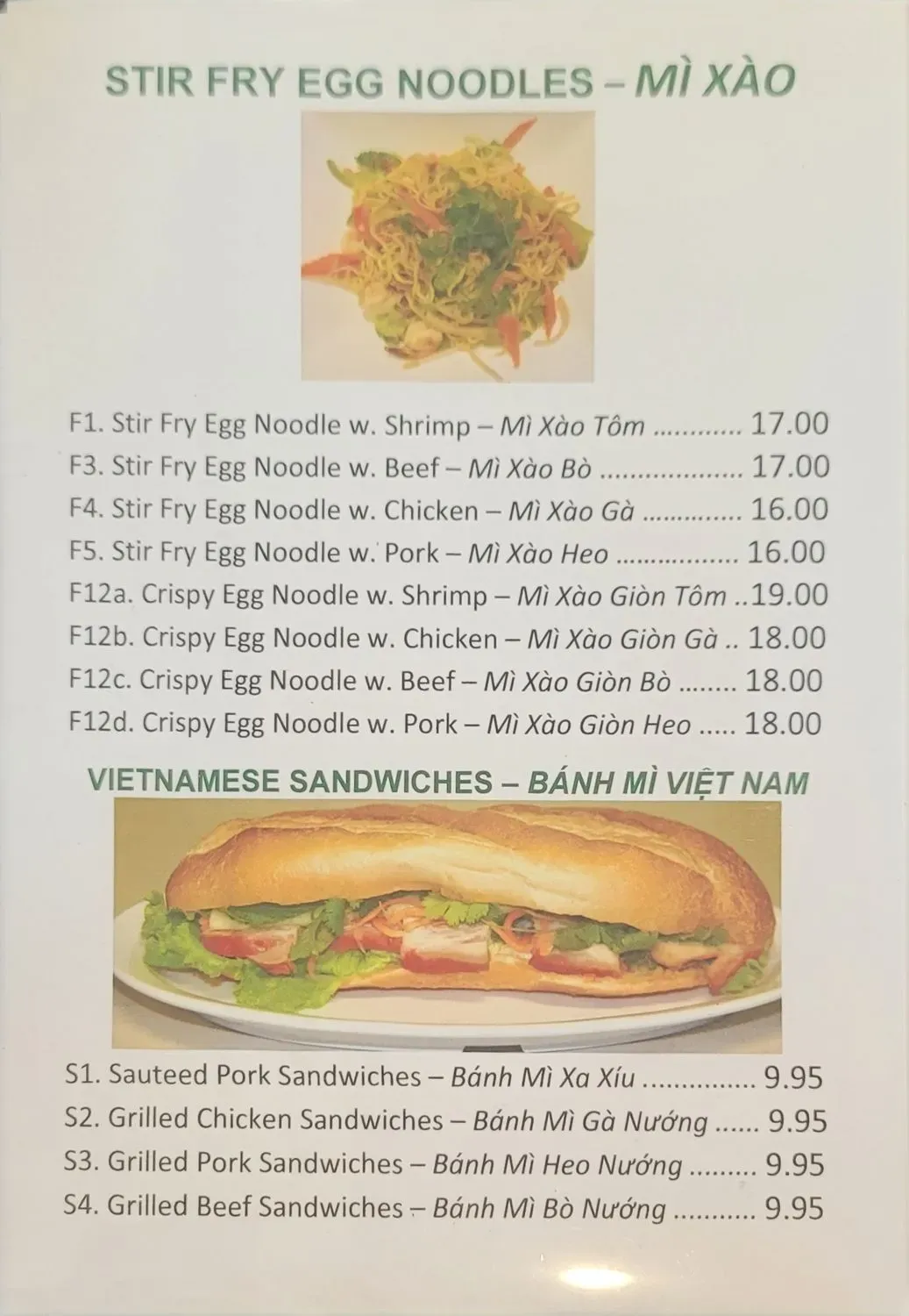 Menu 4