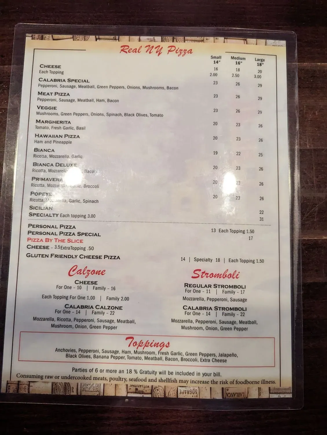 Menu 3