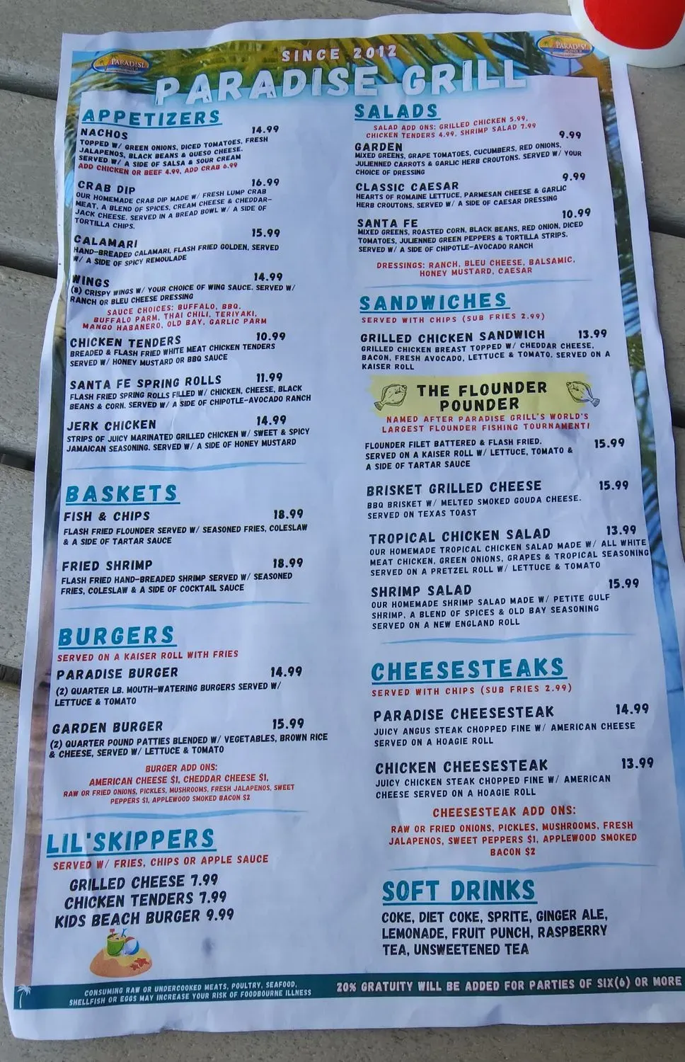 Menu 3