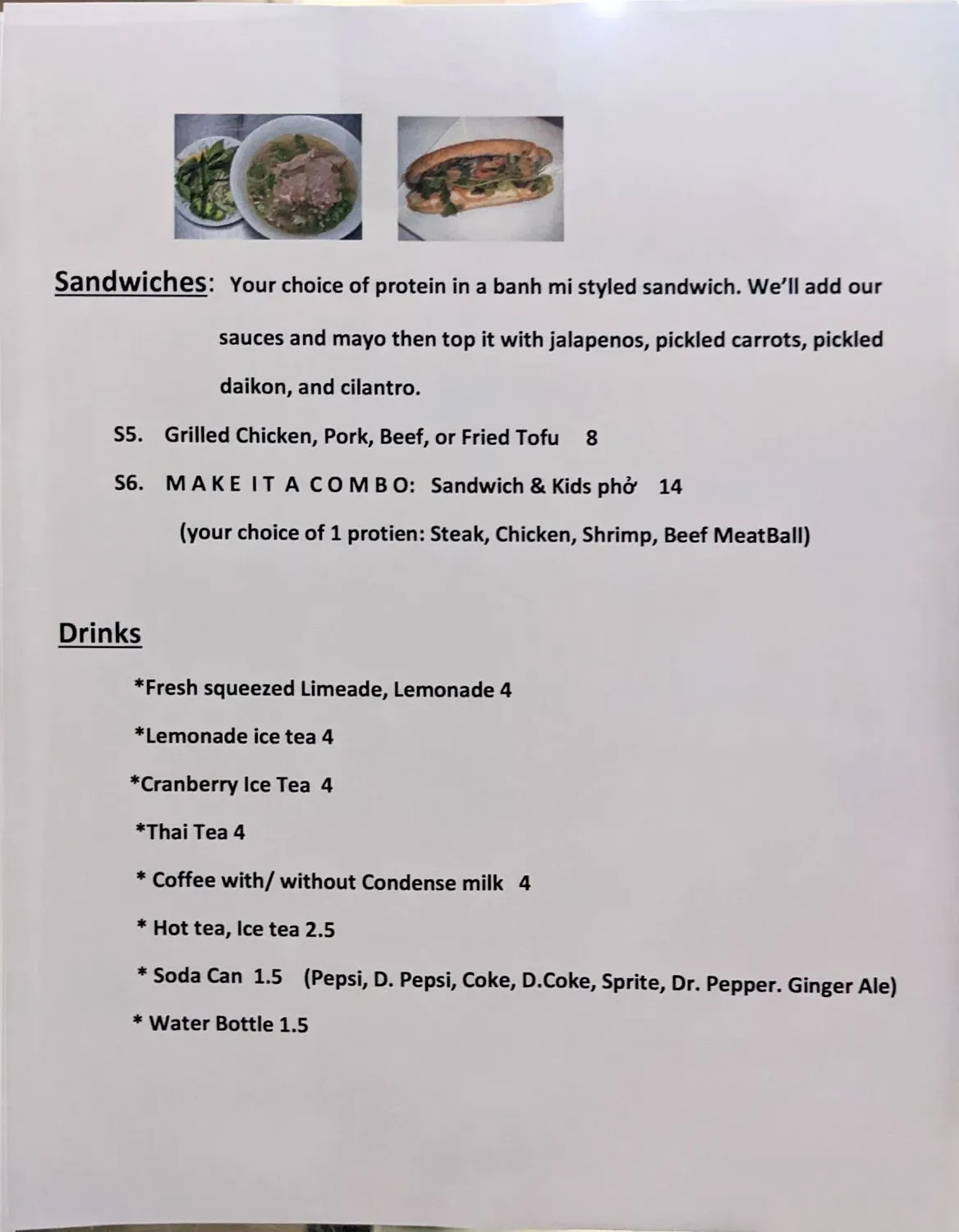 Menu 4