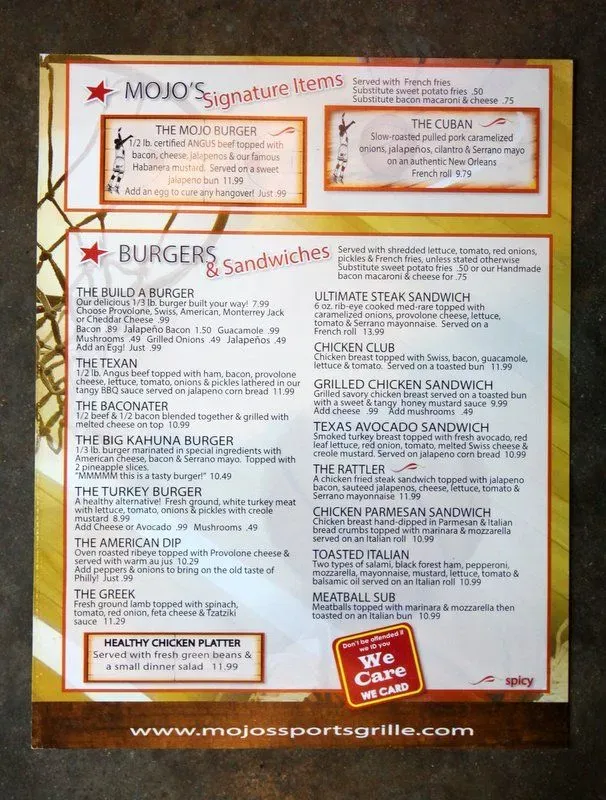 Menu 3