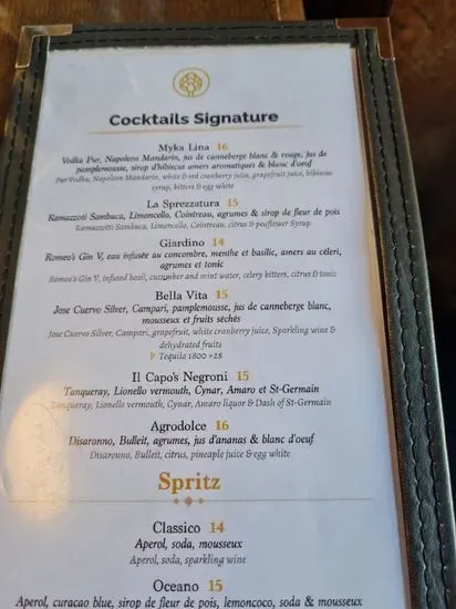 Menu 6