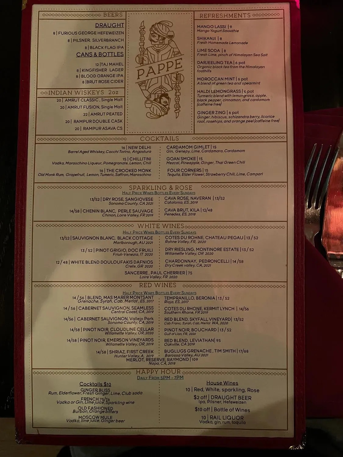 Menu 4