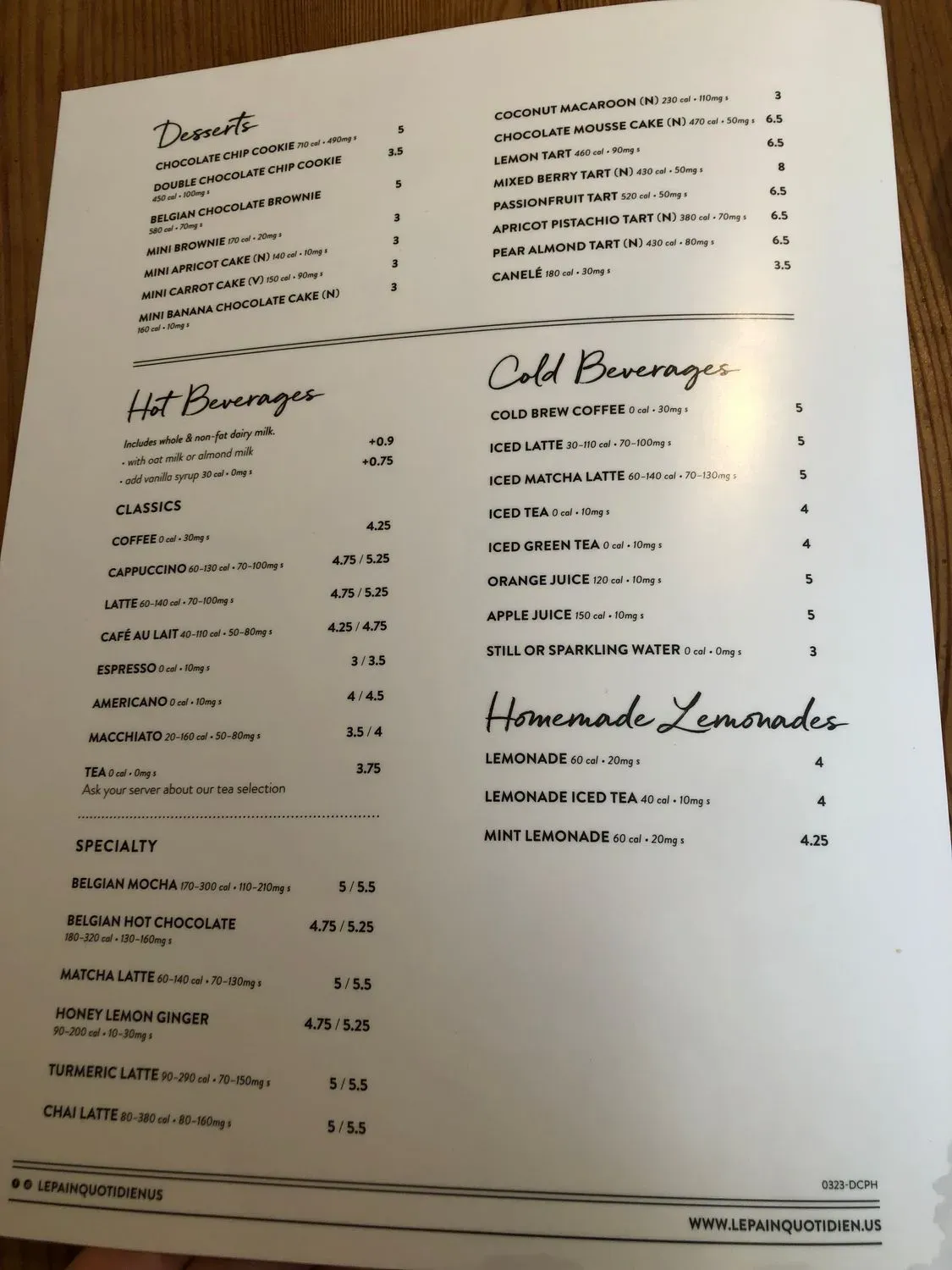 Menu 6