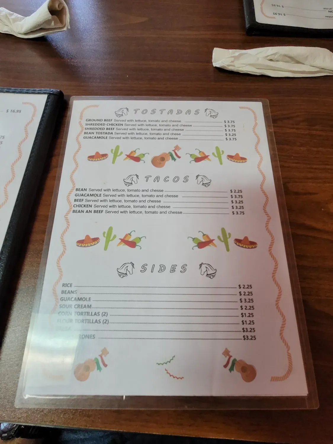 Menu 6