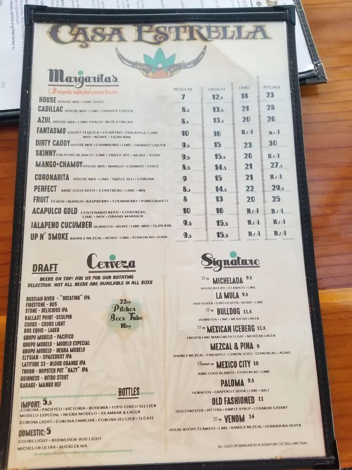 Menu 4