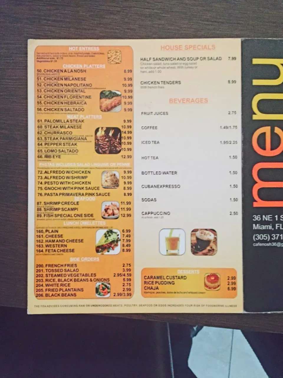 Menu 6