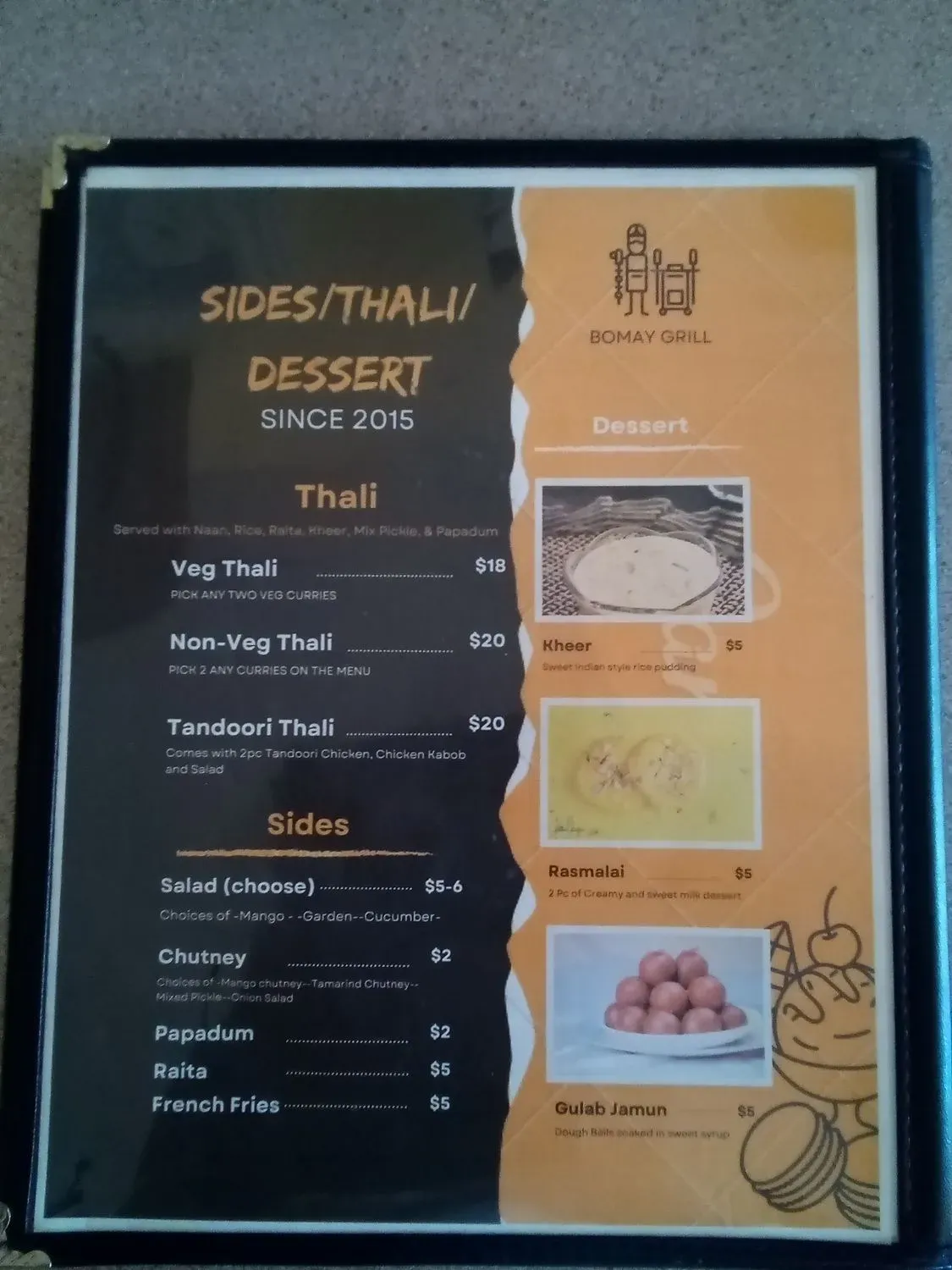 Menu 3