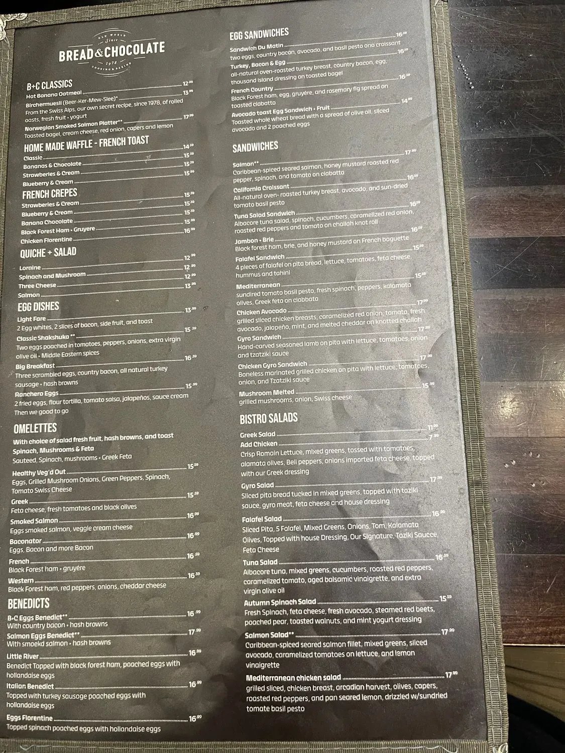 Menu 6