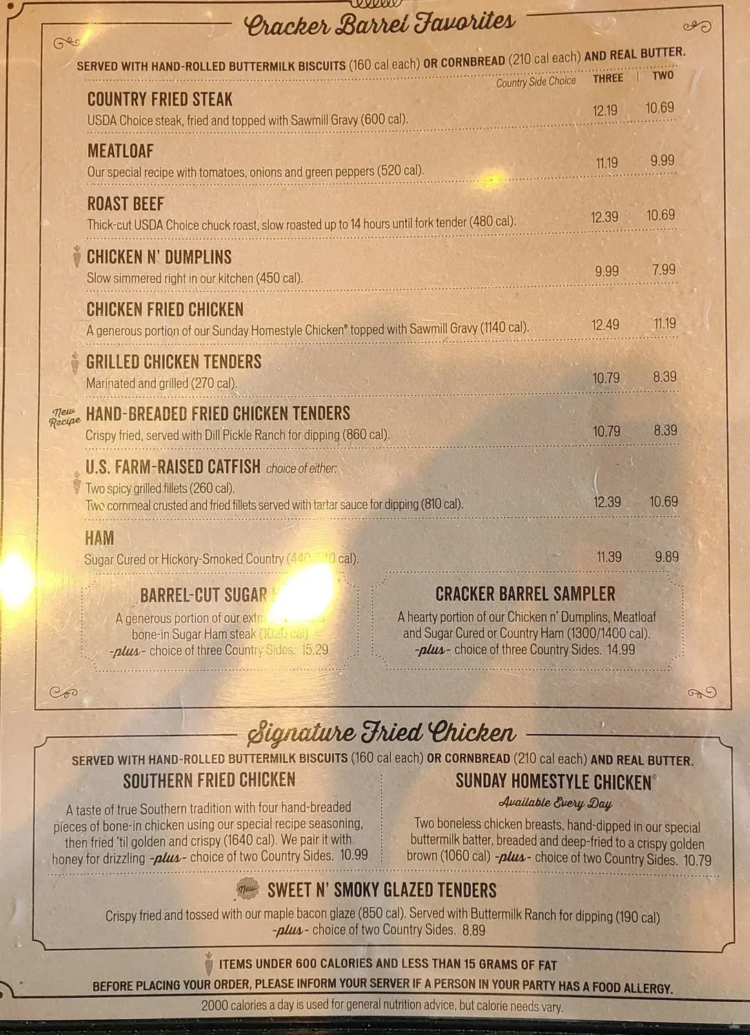 Menu 4