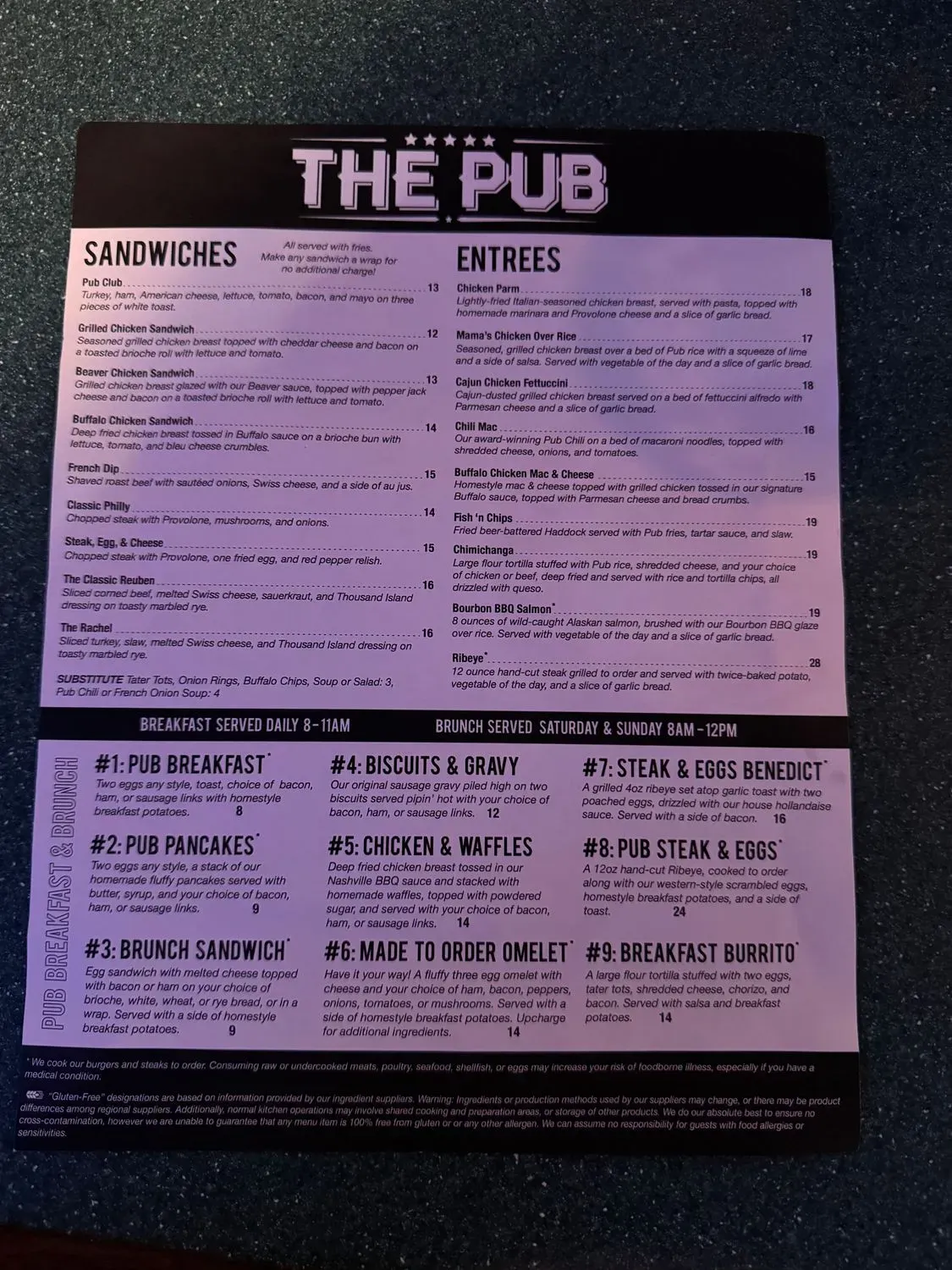 Menu 3