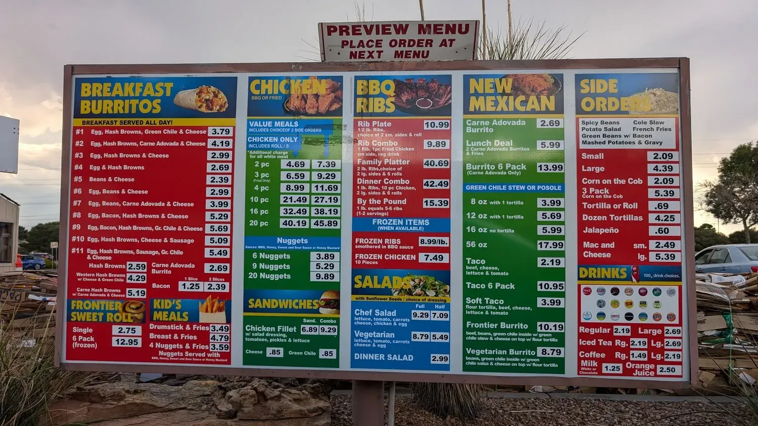 Menu 4