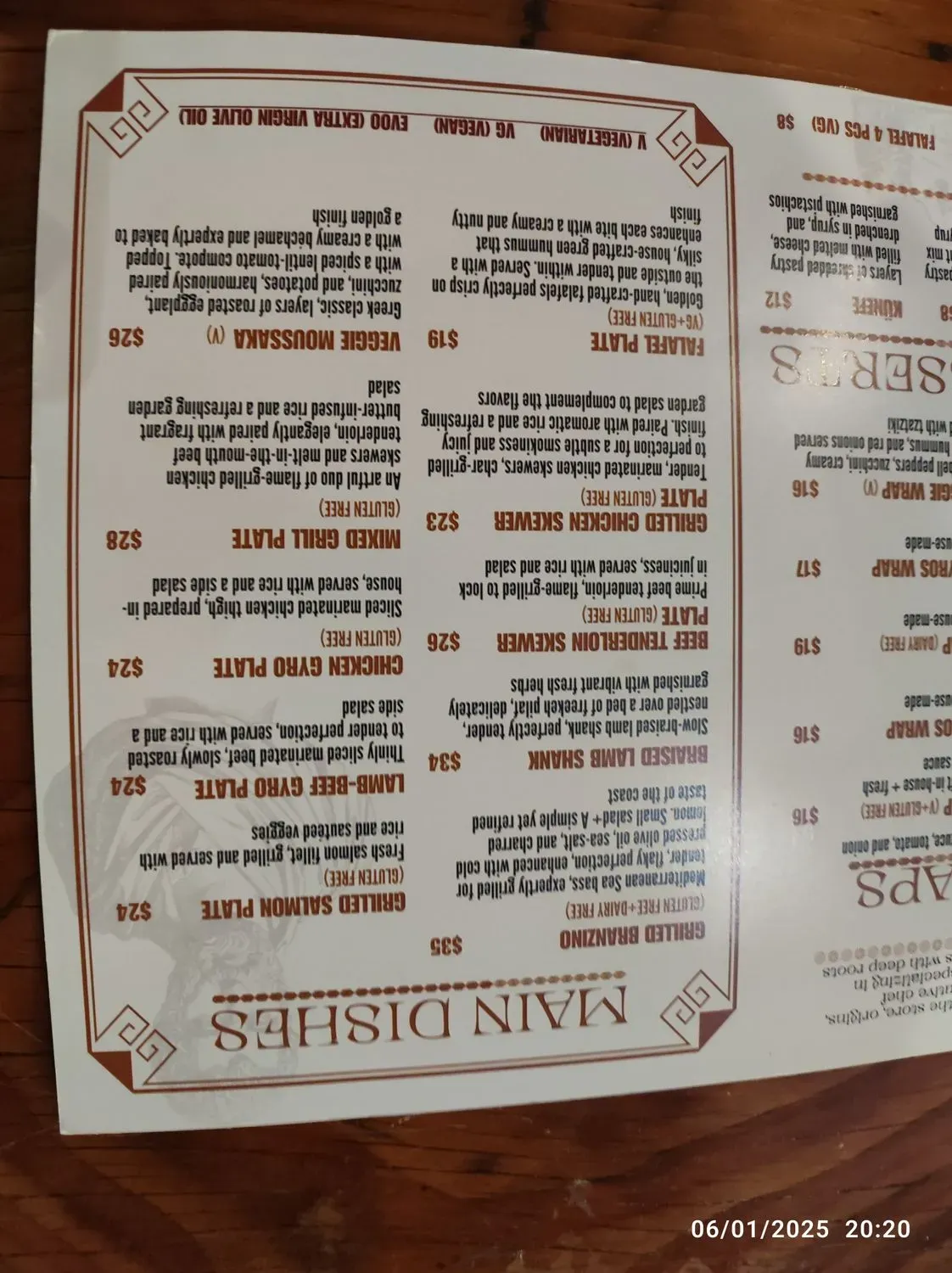 Menu 4