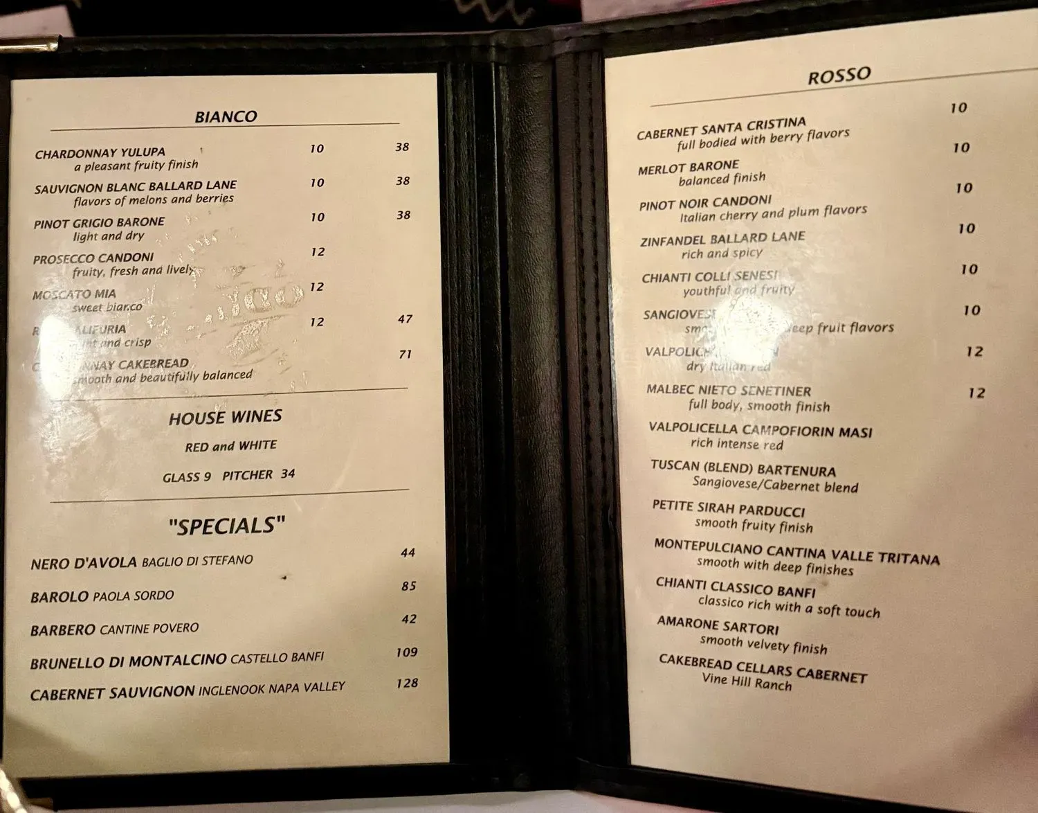 Menu 3