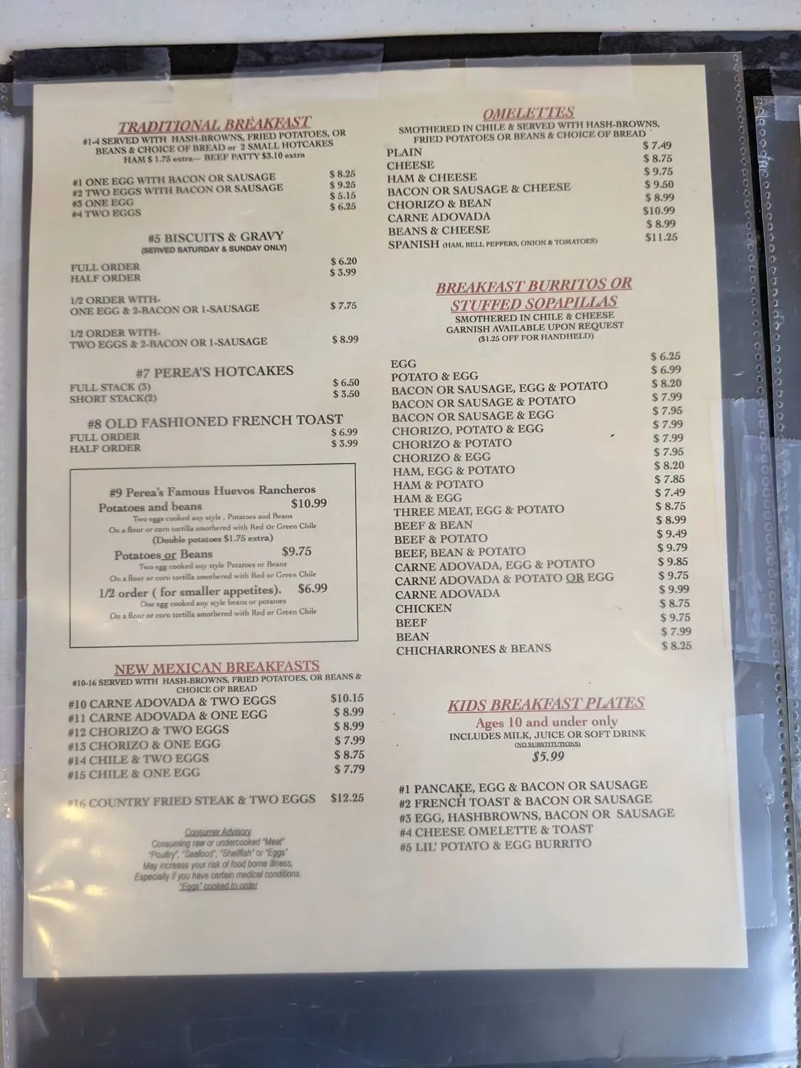 Menu 3