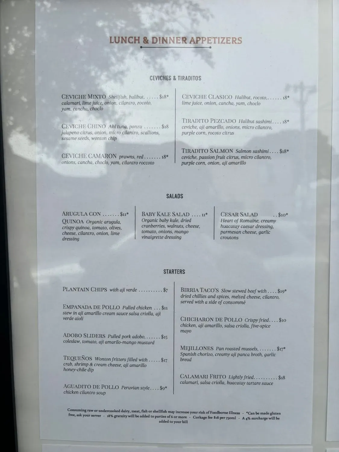 Menu 4