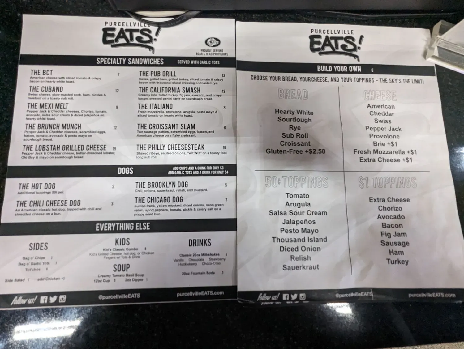 Menu 4