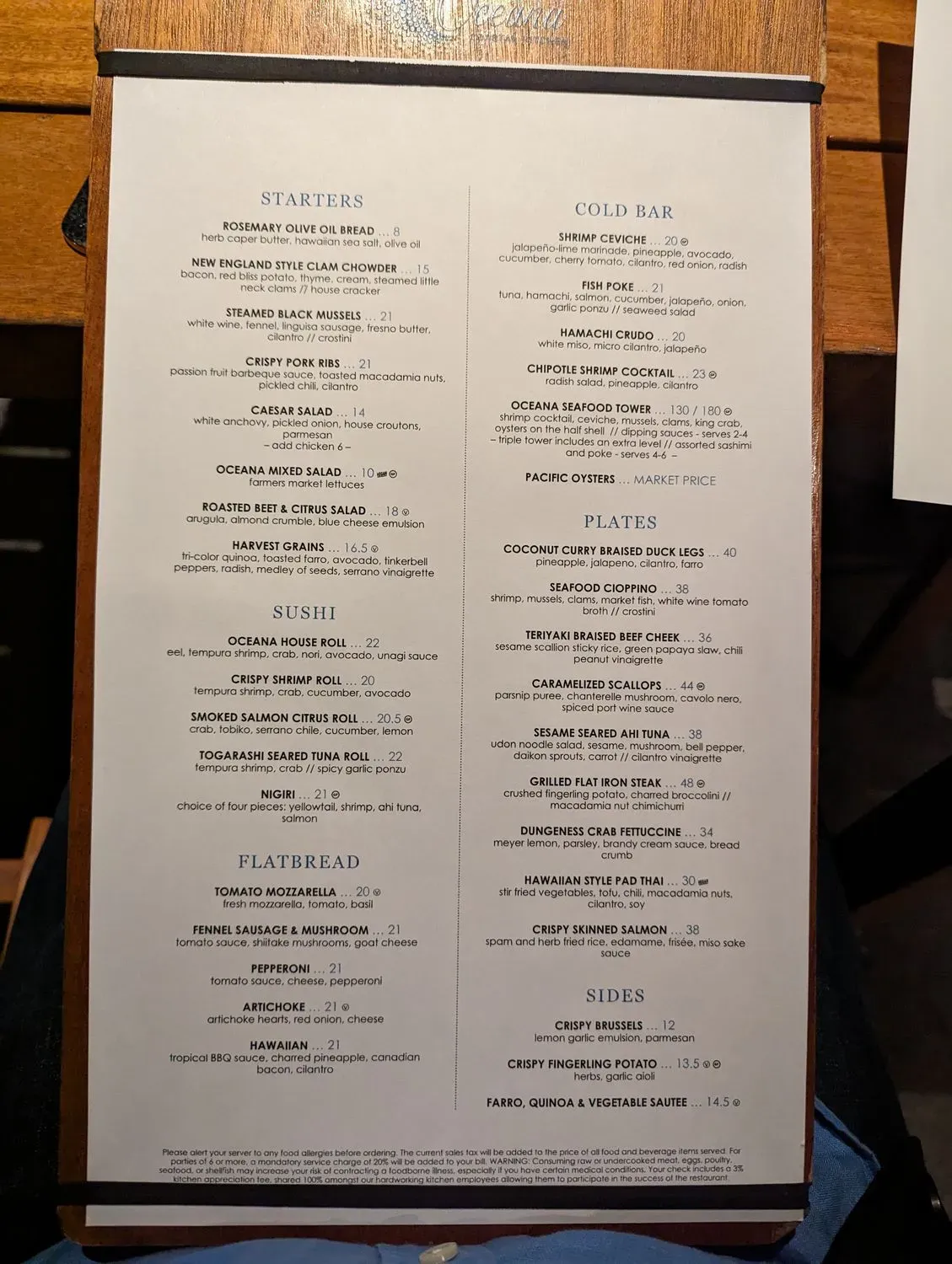 Menu 4