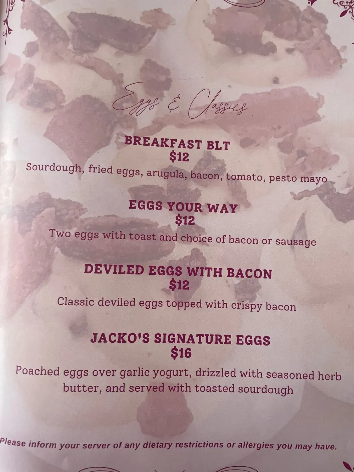 Menu 4