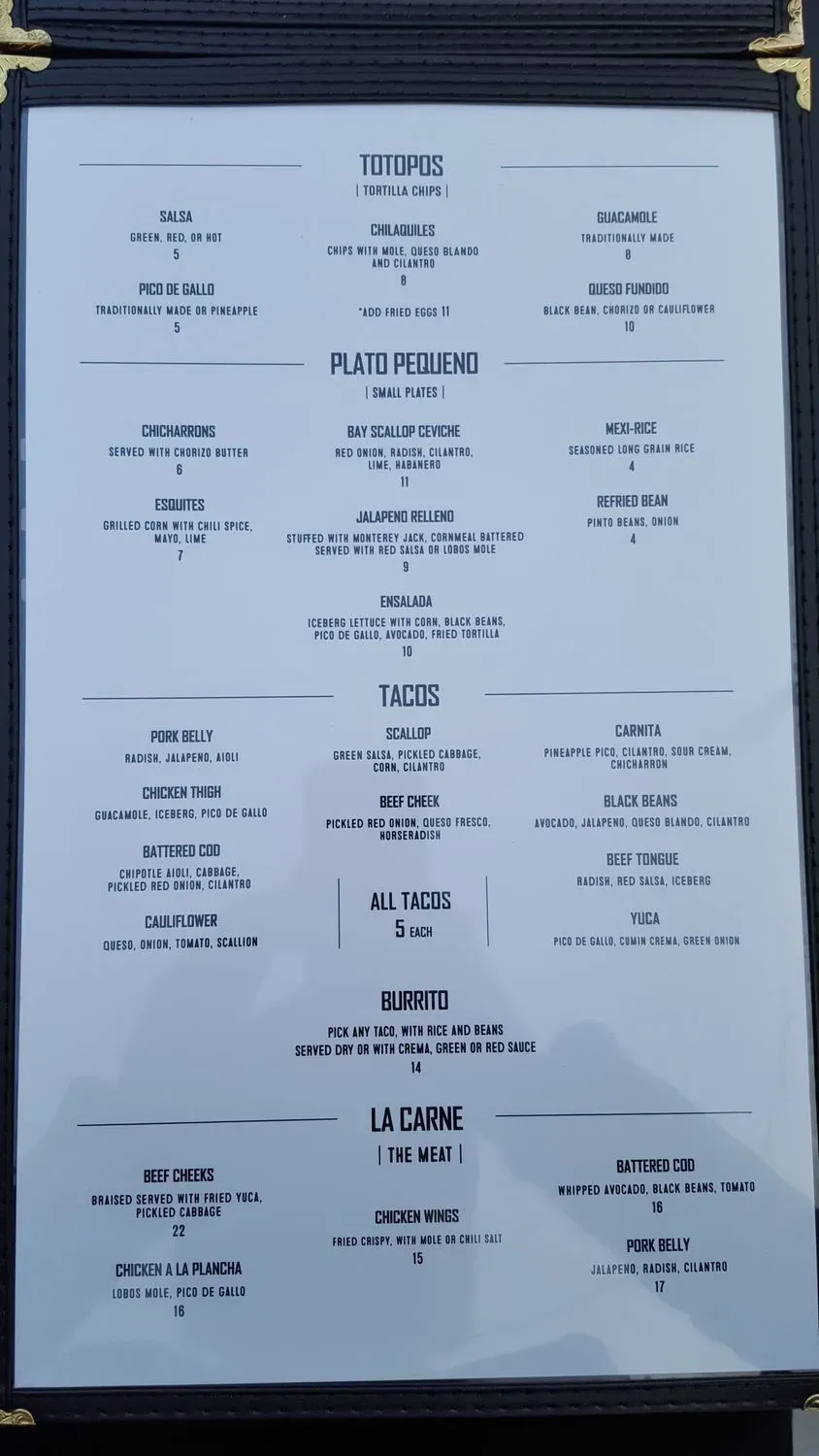 Menu 6