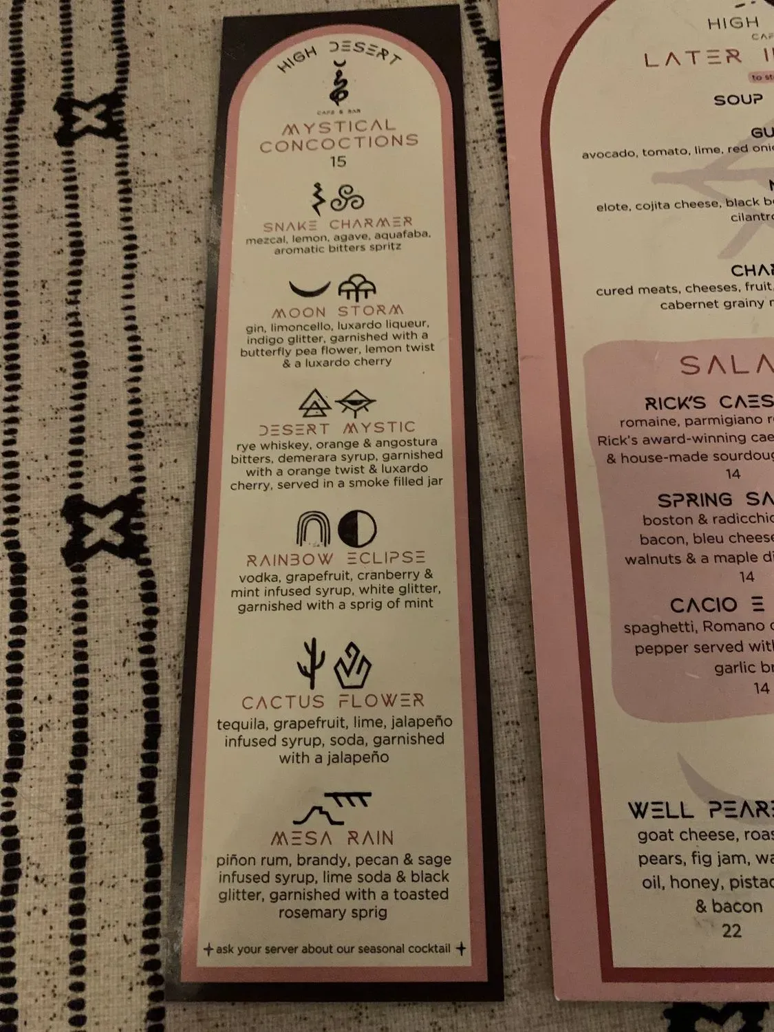 Menu 6