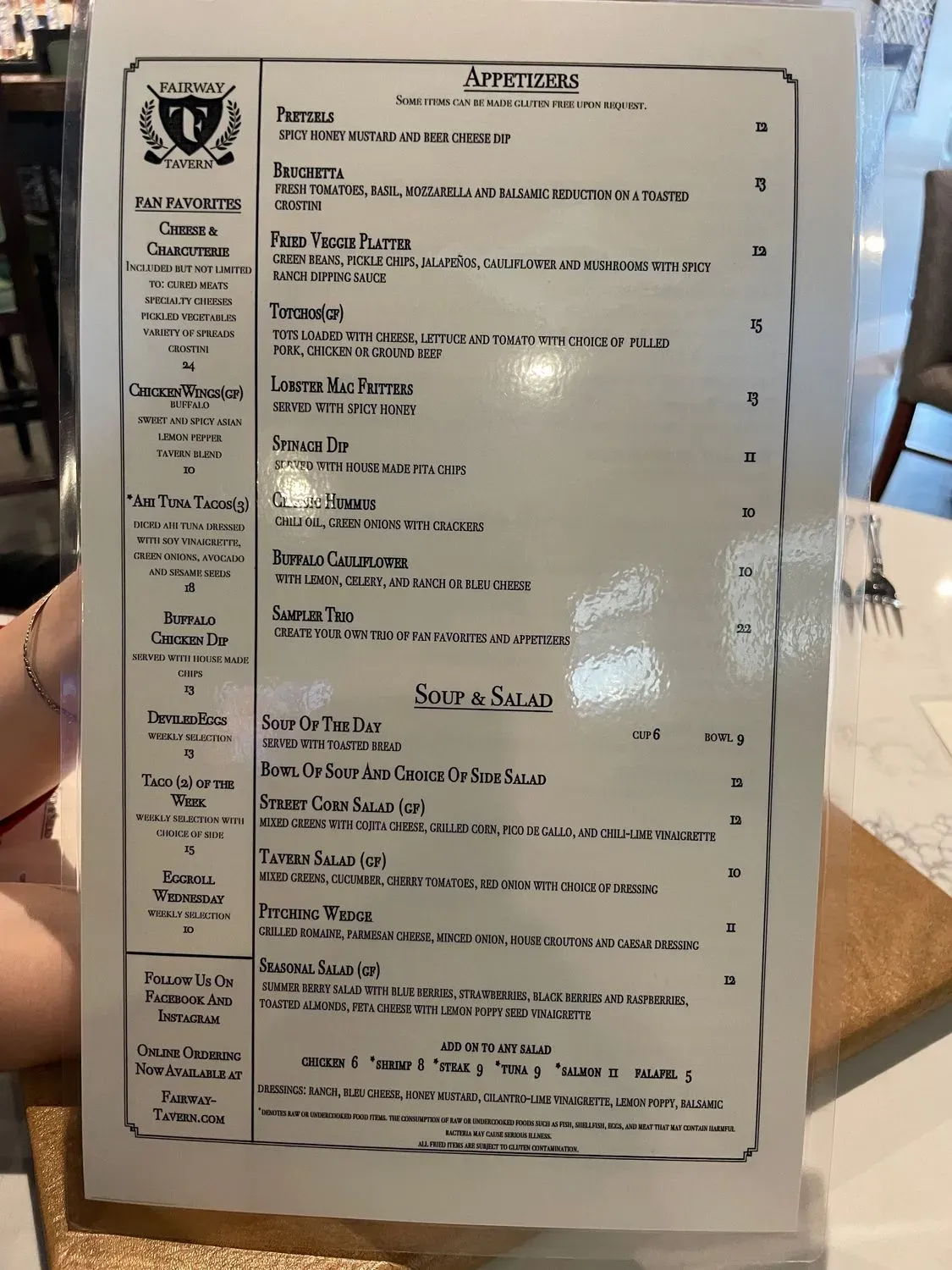 Menu 6