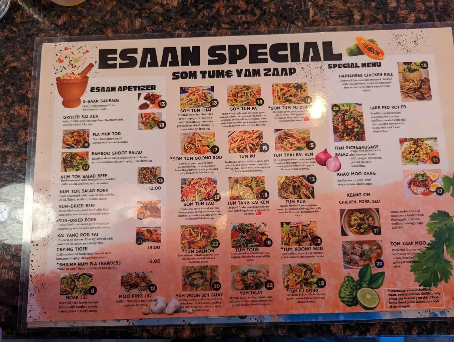 Menu 6